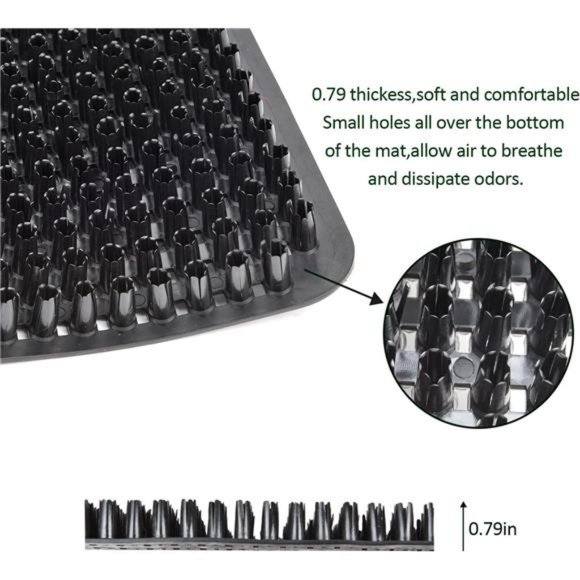 6 Pack Chicken Nesting Box Pads ,Thick Nesting Pads Washable Plastic Nesting Box - Picture 4 of 7